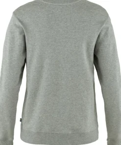 Fjallraven Womens 1960 Logo Badge Sweater - Grey-Melange