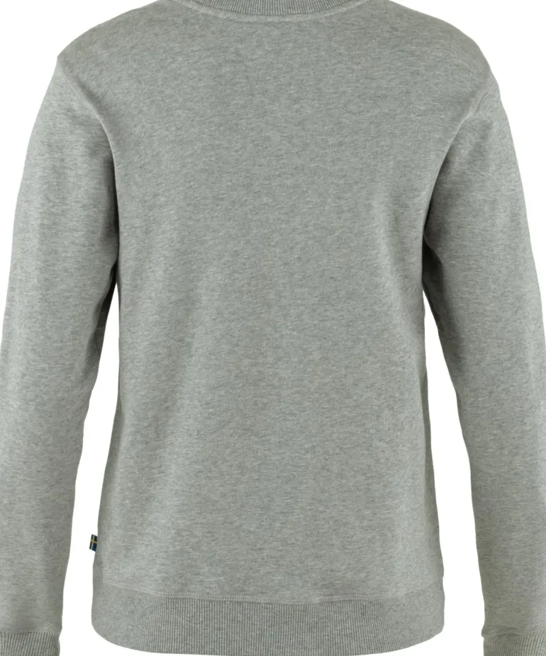 Fjallraven Womens 1960 Logo Badge Sweater - Grey-Melange