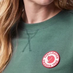 Fjallraven Womens 1960 Logo Badge Sweater - Grey-Melange