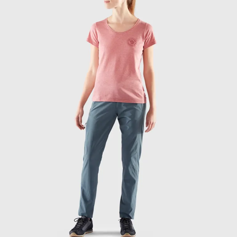Fjallraven Womens 1960 Logo T-shirt - Mais Yellow