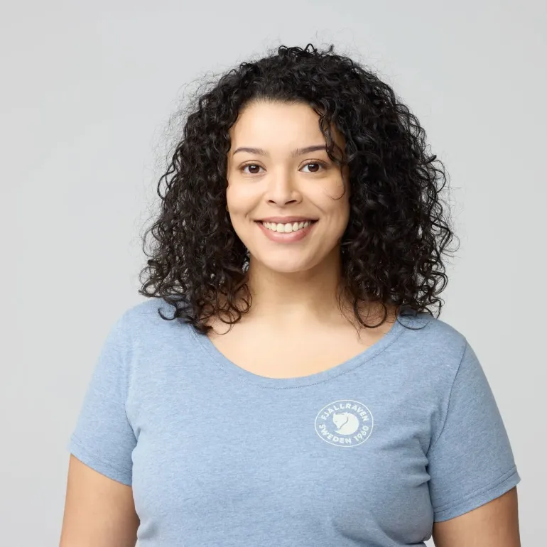 Fjallraven Womens 1960 Logo T-shirt - Mais Yellow