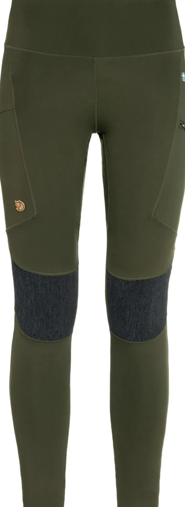 Fjallraven Womens Abisko Trekking Tights HD - Deep Forest