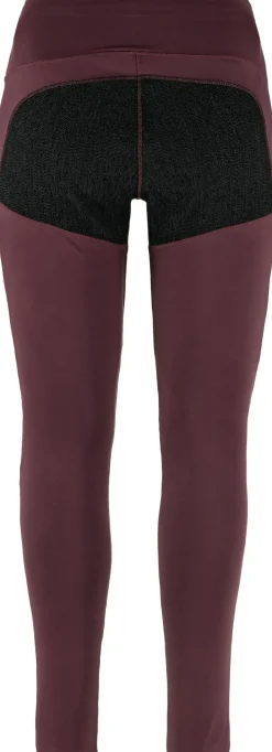Fjallraven Womens Abisko Trekking Tights HD - Port