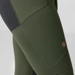 Fjallraven Womens Abisko Trekking Tights HD - Port