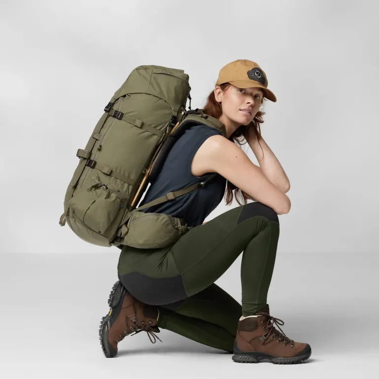 Fjallraven Womens Abisko Trekking Tights HD - Port