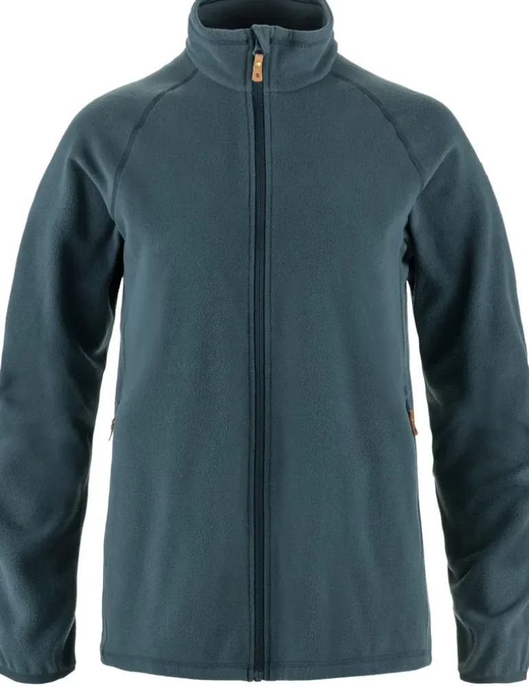 Fjallraven Womens Ovik Lite Fleece Jacket - Mountain Blue