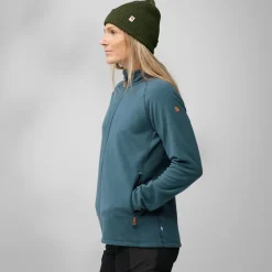 Fjallraven Womens Ovik Lite Fleece Jacket - Mountain Blue