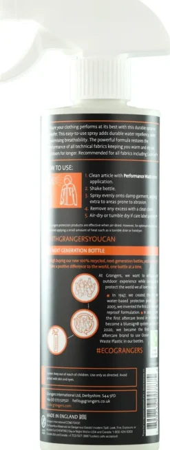 Grangers Performance Repel Plus Spray - 275ml