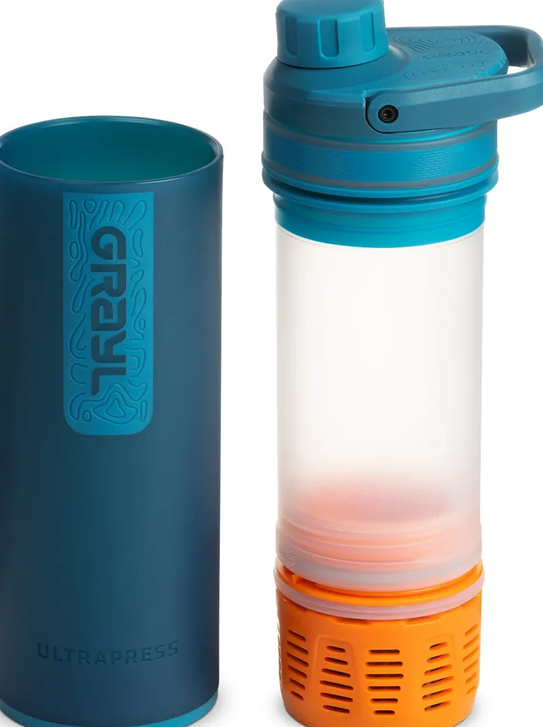GRAYL UltraPress Purifier Bottle - Forest Blue