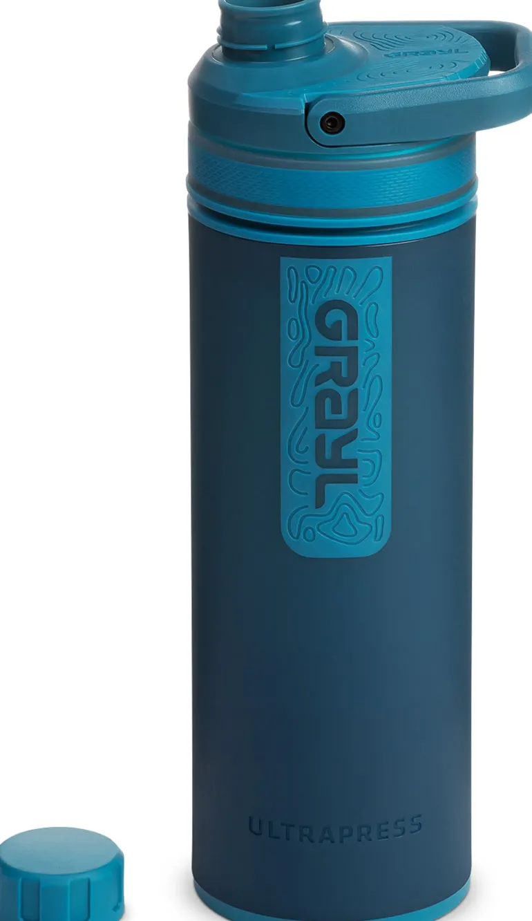 GRAYL UltraPress Purifier Bottle - Forest Blue