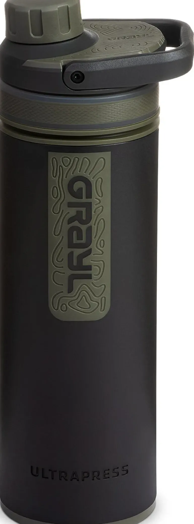 GRAYL UltraPress Purifier Bottle - Camp Black