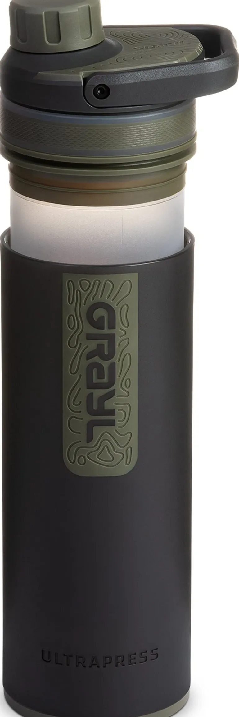 GRAYL UltraPress Purifier Bottle - Camp Black