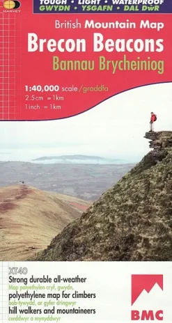 Harvey Brecon Beacons BMC Mountain Map