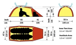 Hilleberg Jannu Tent - Red