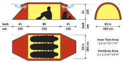 Hilleberg Keron 3 Tent - Red