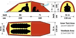 Hilleberg Nallo 2 GT Tent - Sand