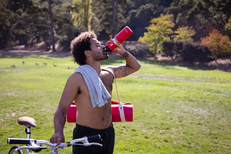 Hydro Flask 20oz Wide Mouth Insulated Sport Bottle - Goji