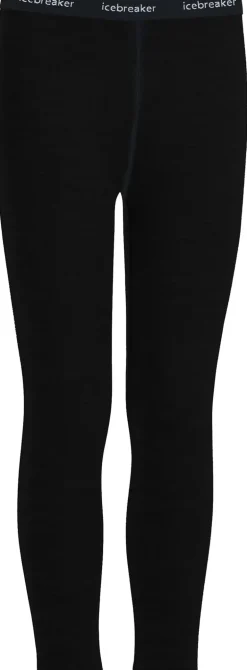 Icebreaker Kids 200 Oasis Leggings - Black