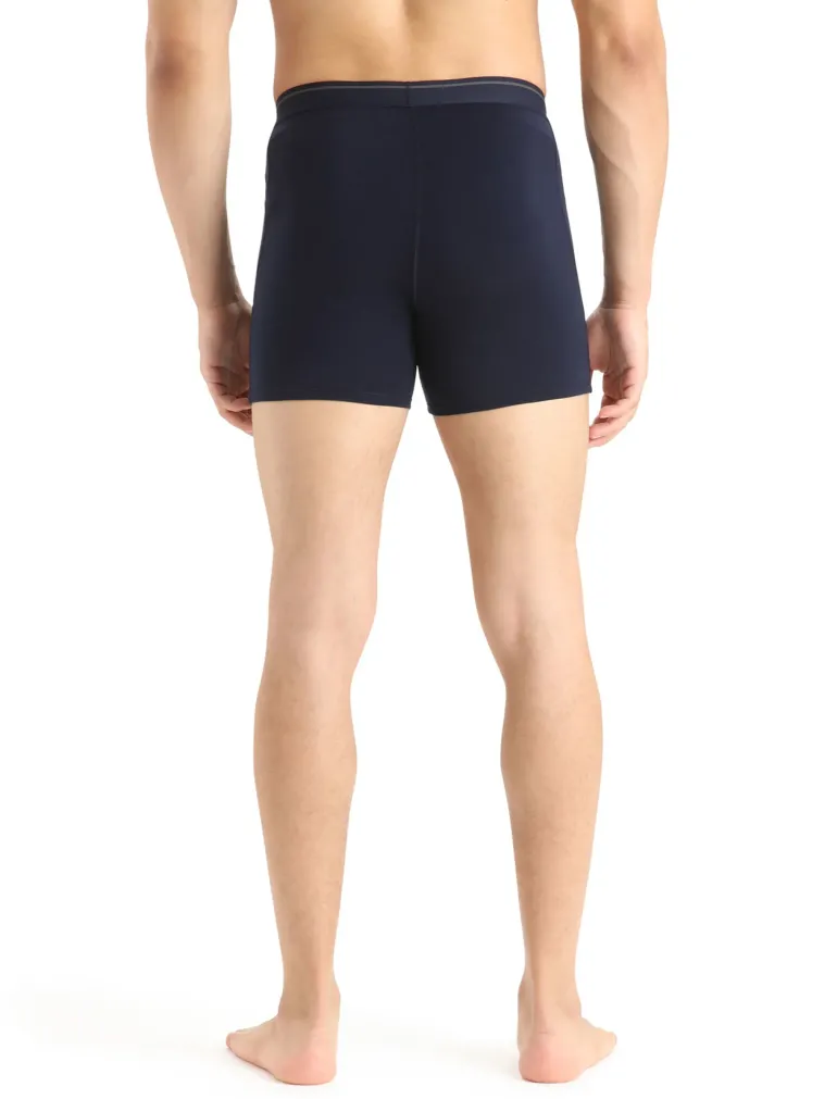 Icebreaker Mens Anatomica Boxers - Midnight Navy