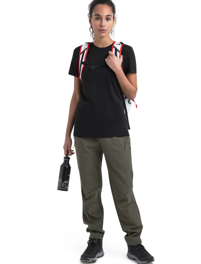 Icebreaker Womens Merino 150 Tech Lite III SS Tee - Black