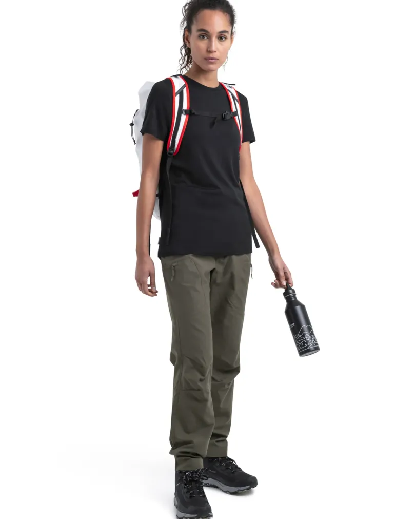 Icebreaker Womens Merino 150 Tech Lite III SS Tee - Black