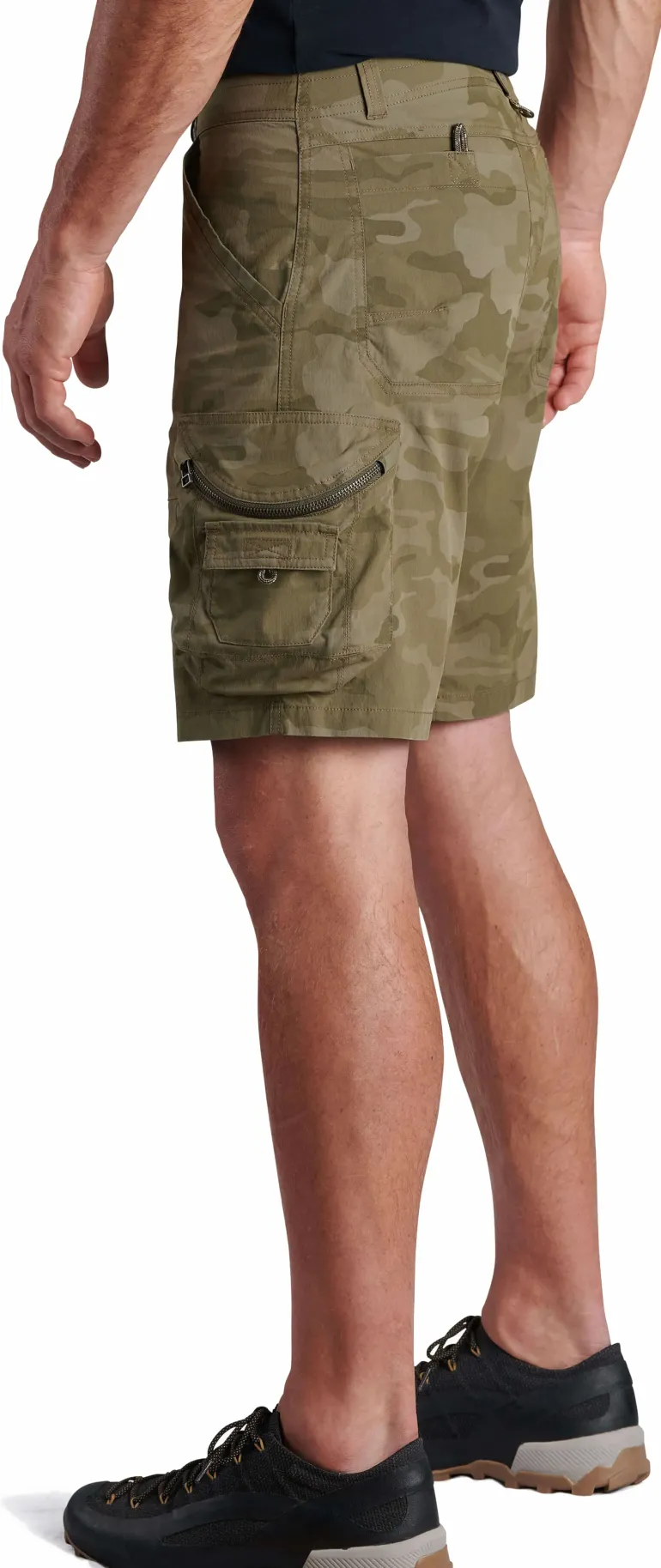 Kuhl Mens Ambush Cargo Shorts - Green Camo
