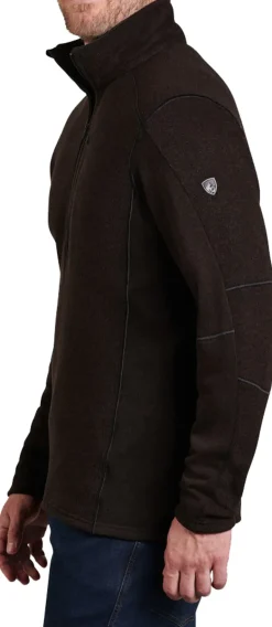 Kuhl Mens Interceptr 1/4 Zip Fleece - Charcoal
