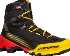 La Sportiva Mens Aequilibrium ST GTX Boots - Black-Yellow