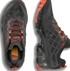 La Sportiva Mens Akyra II GTX Shoes - Black-Cherry Tomato