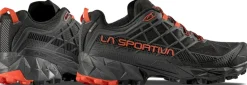 La Sportiva Mens Akyra II GTX Shoes - Black-Cherry Tomato