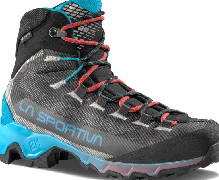 La Sportiva Womens Aequilibrium Hike GTX Boots - Carbon-Malibu Blue