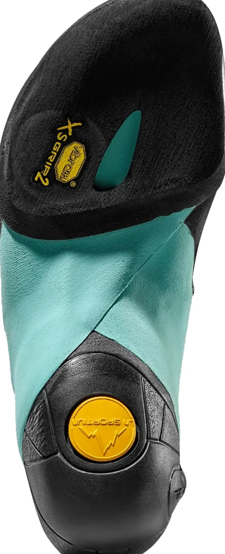 La Sportiva Womens Skwama Vegan Climbing Shoe - Carbon-Turquoise