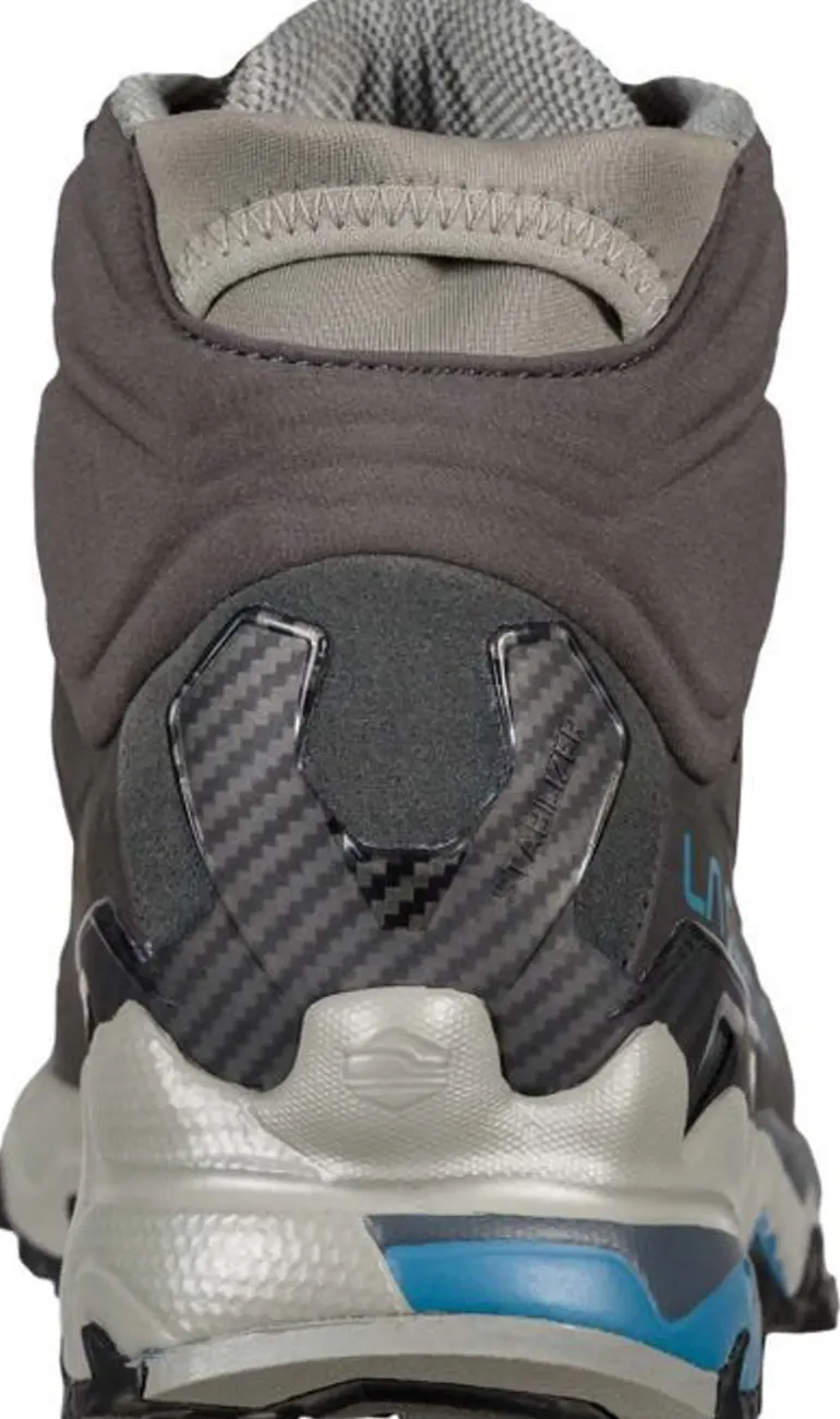 La Sportiva Womens Ultra Raptor II Mid Leather GTX Boots - Carbon-Atlantic