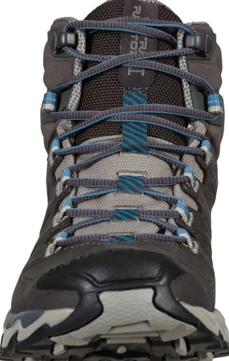 La Sportiva Womens Ultra Raptor II Mid Leather GTX Boots - Carbon-Atlantic