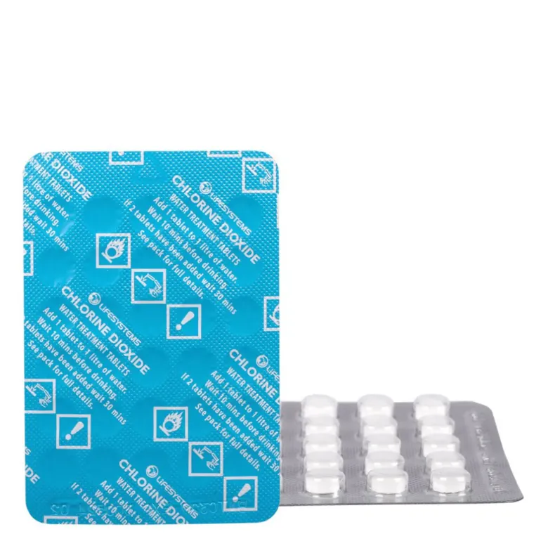 Lifesystems Chlorine Dioxide Water Purification Tablets