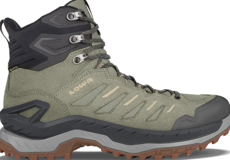 LOWA Mens Innovo GTX Mid Boots - Seaweed-Dune