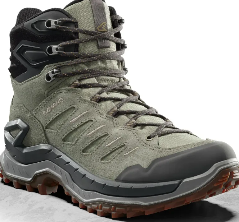 LOWA Mens Innovo GTX Mid Boots - Seaweed-Dune