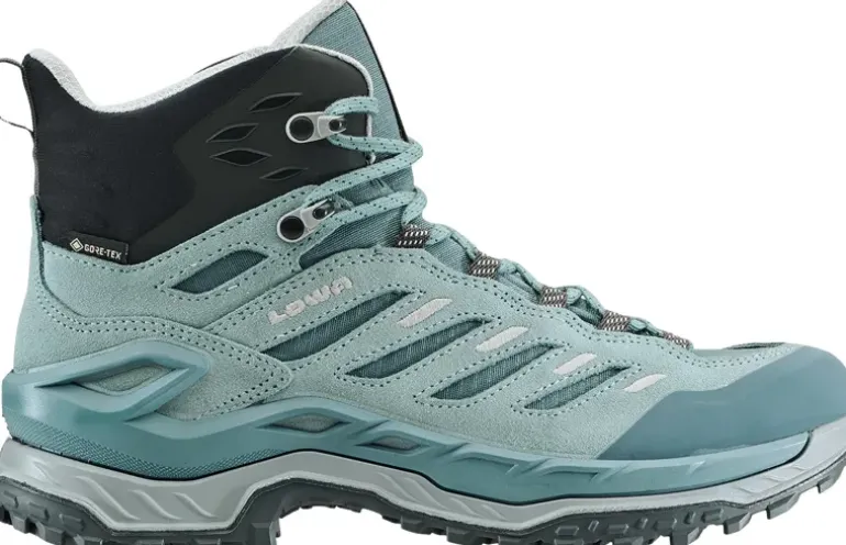 LOWA Womens Innovo GTX Mid Boots - Ice Blue-Light Blue