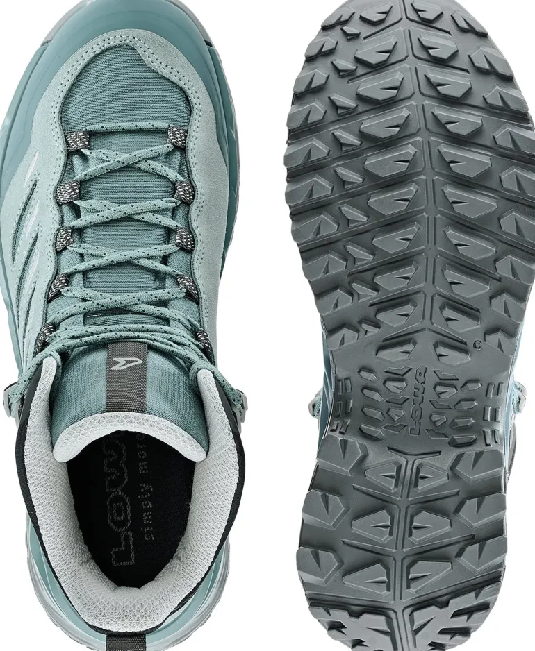 LOWA Womens Innovo GTX Mid Boots - Ice Blue-Light Blue
