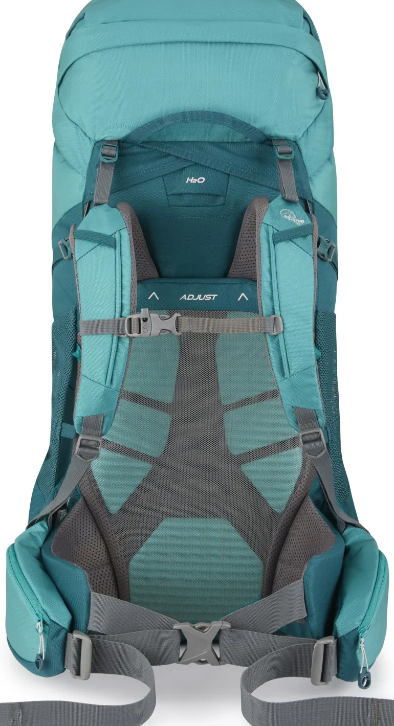 Lowe Alpine Womens Sirac ND50 Rucksack - Sagano Green-Storm Green