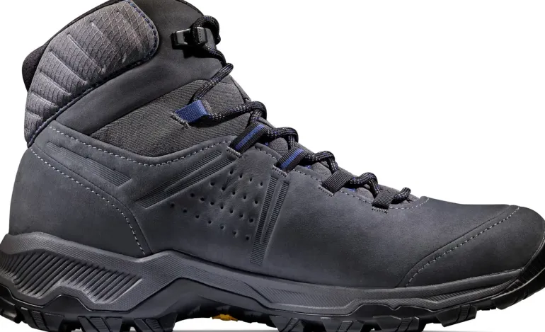 Mammut Mens Mercury IV Mid GTX Boots - Dark Titanium-Black