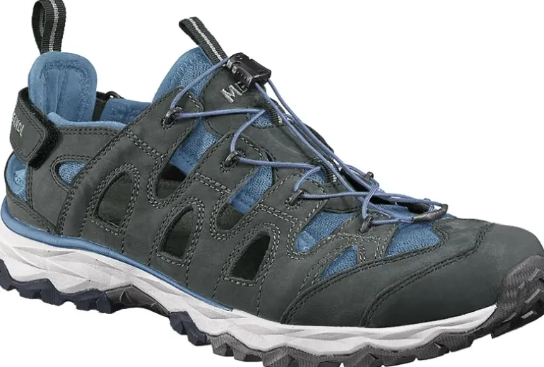 Meindl Womens Lipari Sandals - Jeans-Light Blue