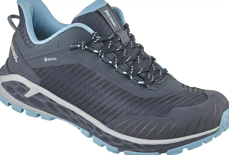 Meindl Womens Power Walker 4.2 Shoes - Navy-Azure