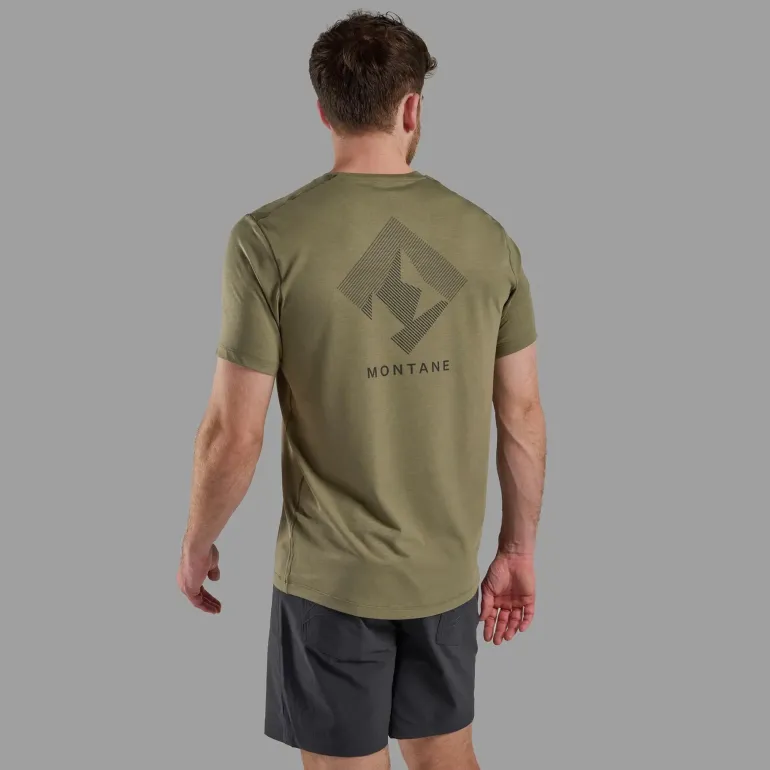 Montane Mens Alhena Mountain 25 T-Shirt - Caper