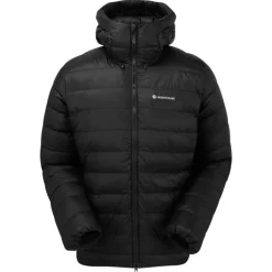 Montane Mens Alpine 850 Hooded Down Jacket - Black
