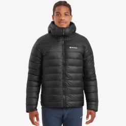 Montane Mens Alpine 850 Hooded Down Jacket - Black