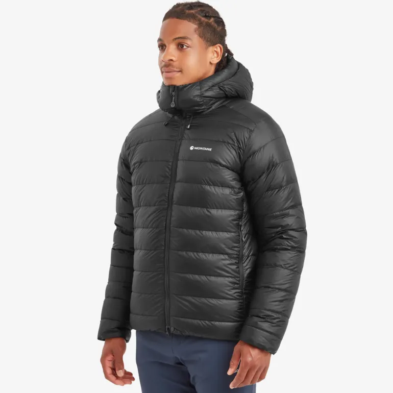 Montane Mens Alpine 850 Hooded Down Jacket - Black