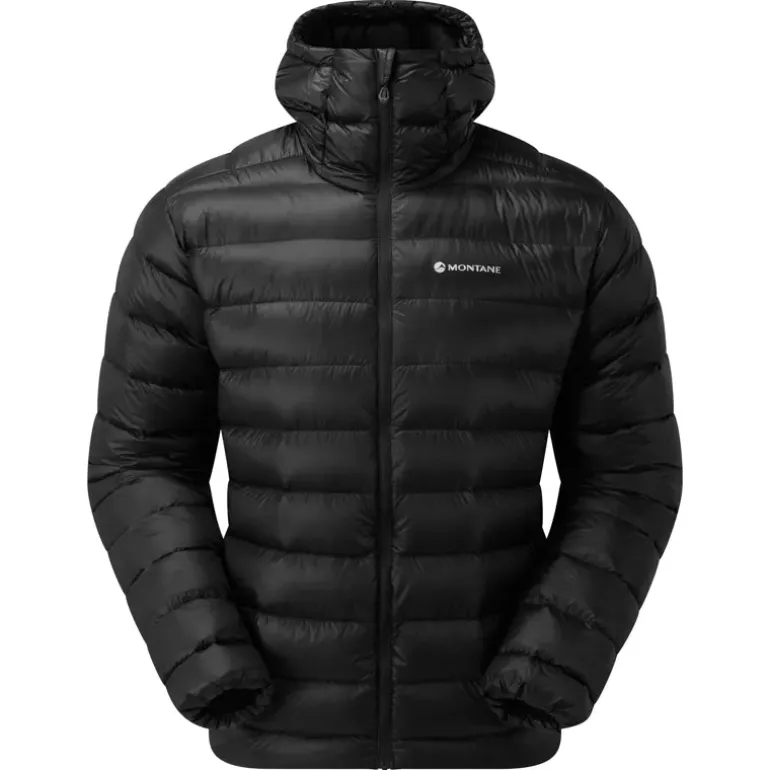 Montane Mens Alpine 850 Lite Hooded Down Jacket - Black