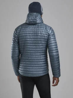 Montane Mens Alpine 850 Nano Hoodie - Stone Blue