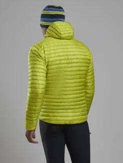 Montane Mens Alpine 850 Nano Hoodie - Citrus Spring